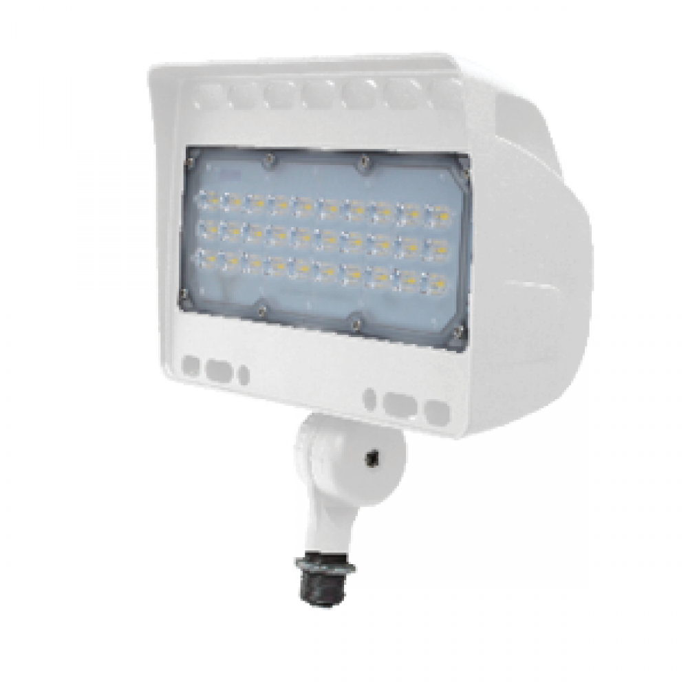 LED FLOODS 12W 1363L 120-277V 4000K 120Â° KNUCKLE WHITE