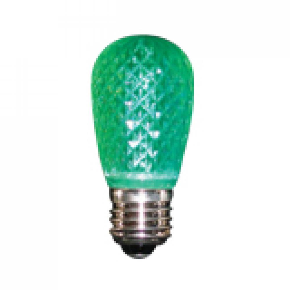 LED Decorative Lamp S14 E26 Base 0.96W 100-130V Green STANDARD