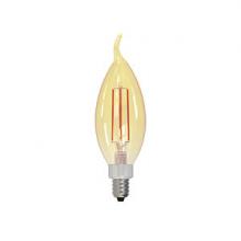 Stanpro (Standard Products Inc.) 67761 - LED Filament Lamp CA11 E12 Base 4.5W 120V 22K 350LM Amber Vertical Dim S tandard DESIGN