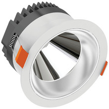 Stanpro (Standard Products Inc.) 64775 - VELOCE 6IN 26W 120-277V 4000K 45Â° SILVER BAFFLE CLEAR ROUND 2750lm