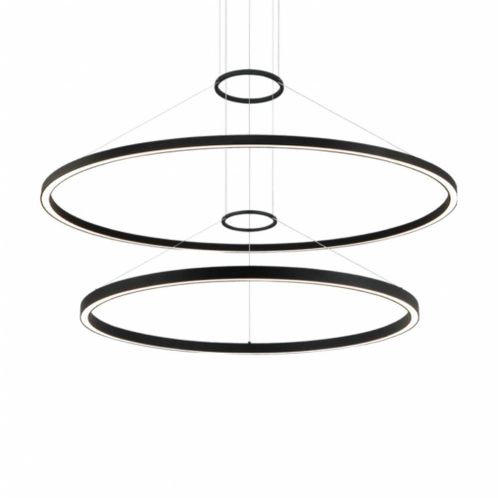 O'Hara Matte Black Chandelier