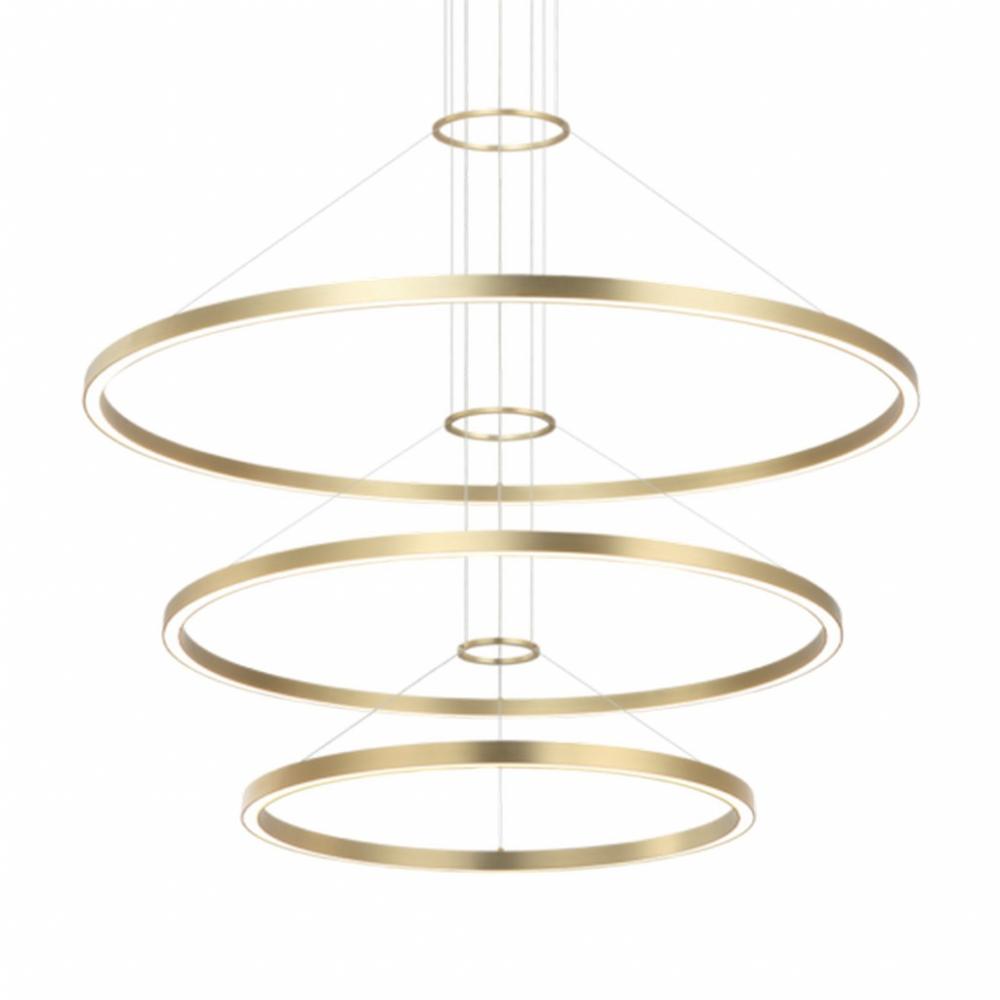 O'Hara Brushed Gold Chandelier