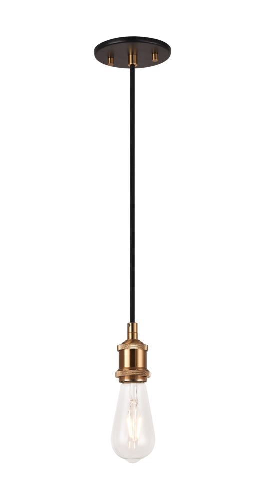 Bulstrode's Workshop Aged Gold Brass Pendant