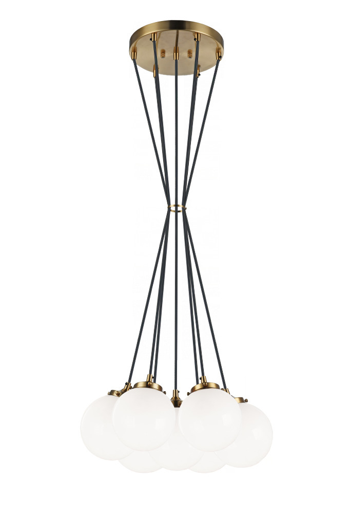 The Bougie Aged Gold Brass Pendant