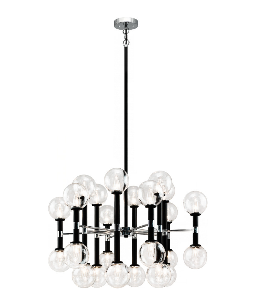 Stellar Black Chandelier
