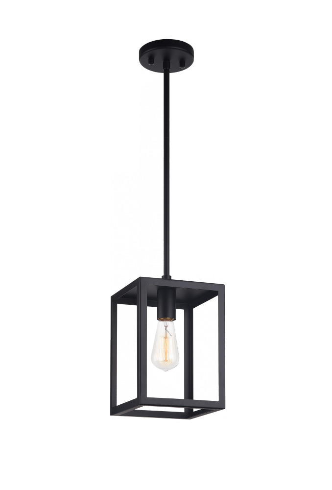 Flare Black Pendant