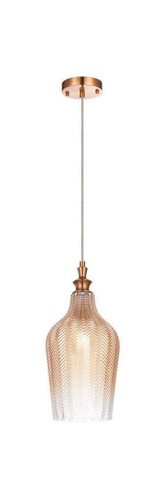Renity Aged Gold Brass Pendant