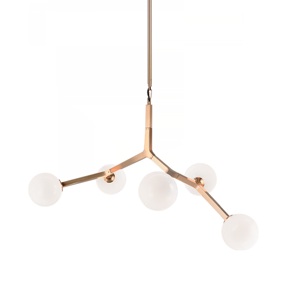 Rami Aged Gold Brass Pendant