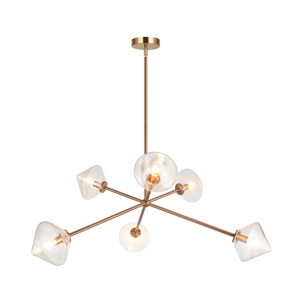 Novo Aged Gold Brass Pendant