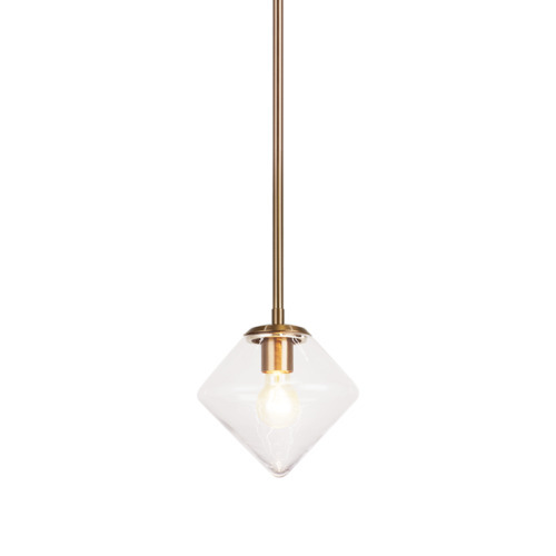 Novo Aged Gold Brass Chandelier