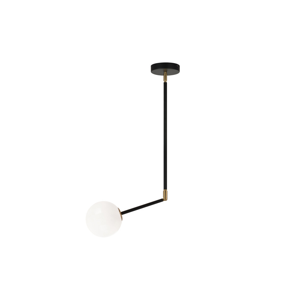 Novu Aged Gold Brass Pendant
