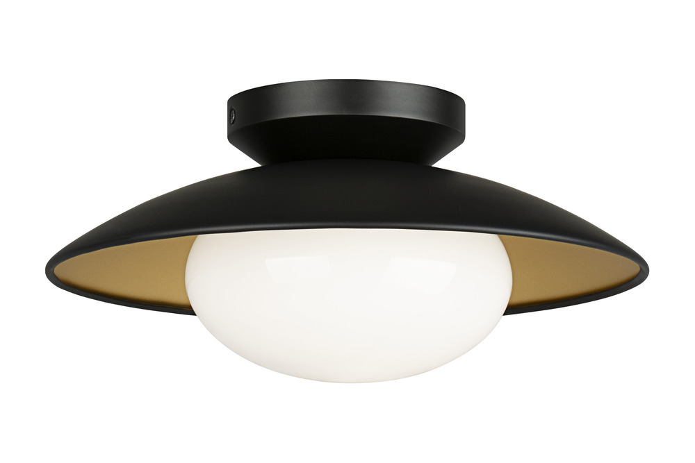 Hatley Black Ceiling Mount