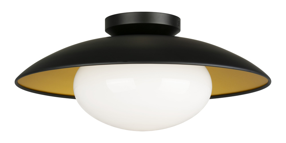 Hatley Black Ceiling Mount