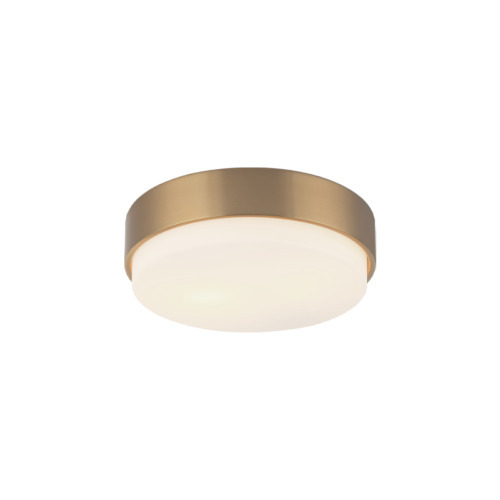 Quintz Aged Gold Brass Ceiling Mount