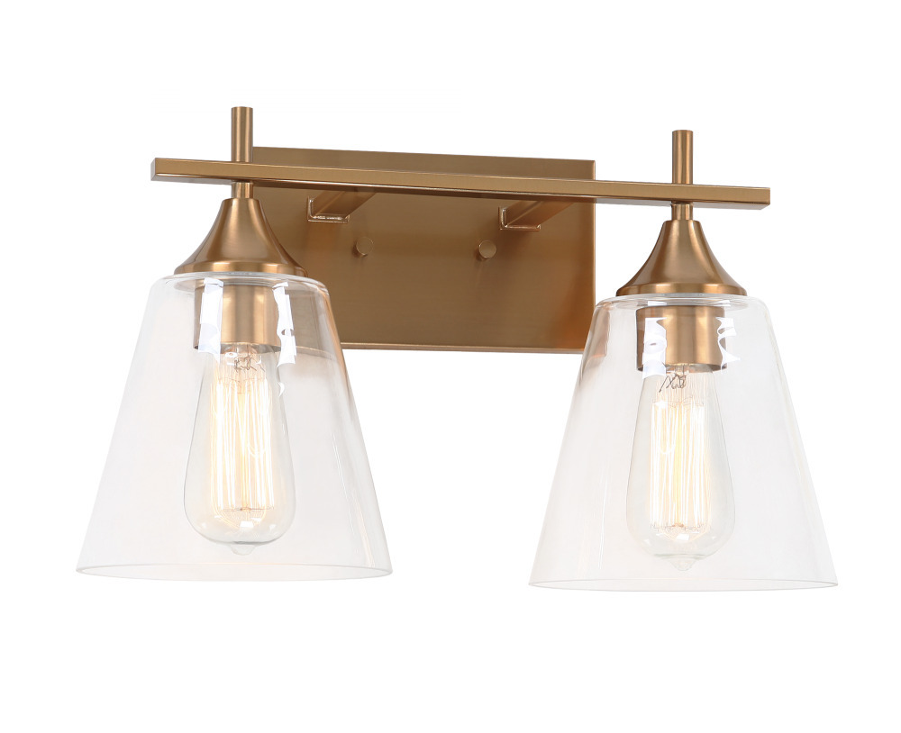 Hollis Aged Gold Brass Wall Sconce