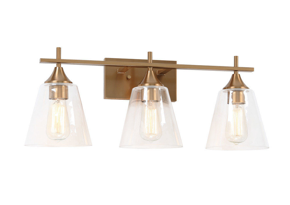 Hollis Aged Gold Brass Wall Sconce