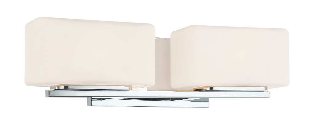 Chiclet Chrome Wall Sconce