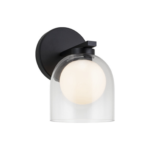 Derbishone Black Wall Sconce