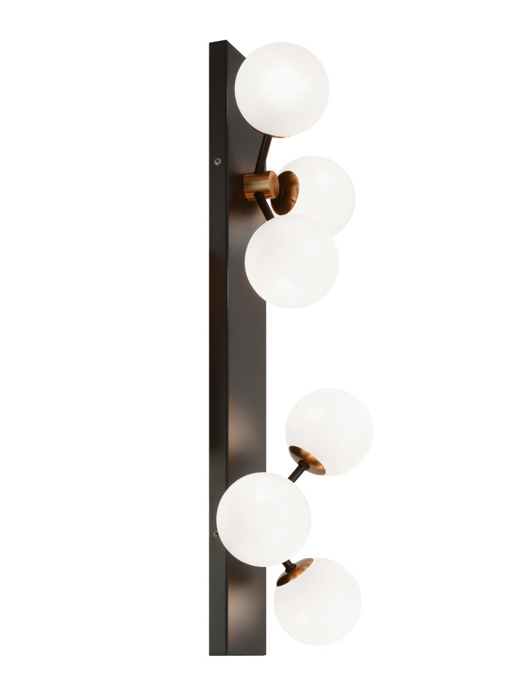 Novu Aged Gold Brass Wall Sconce