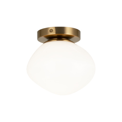 Melotte Aged Gold Brass Wall Sconce / Ceiling Mount
