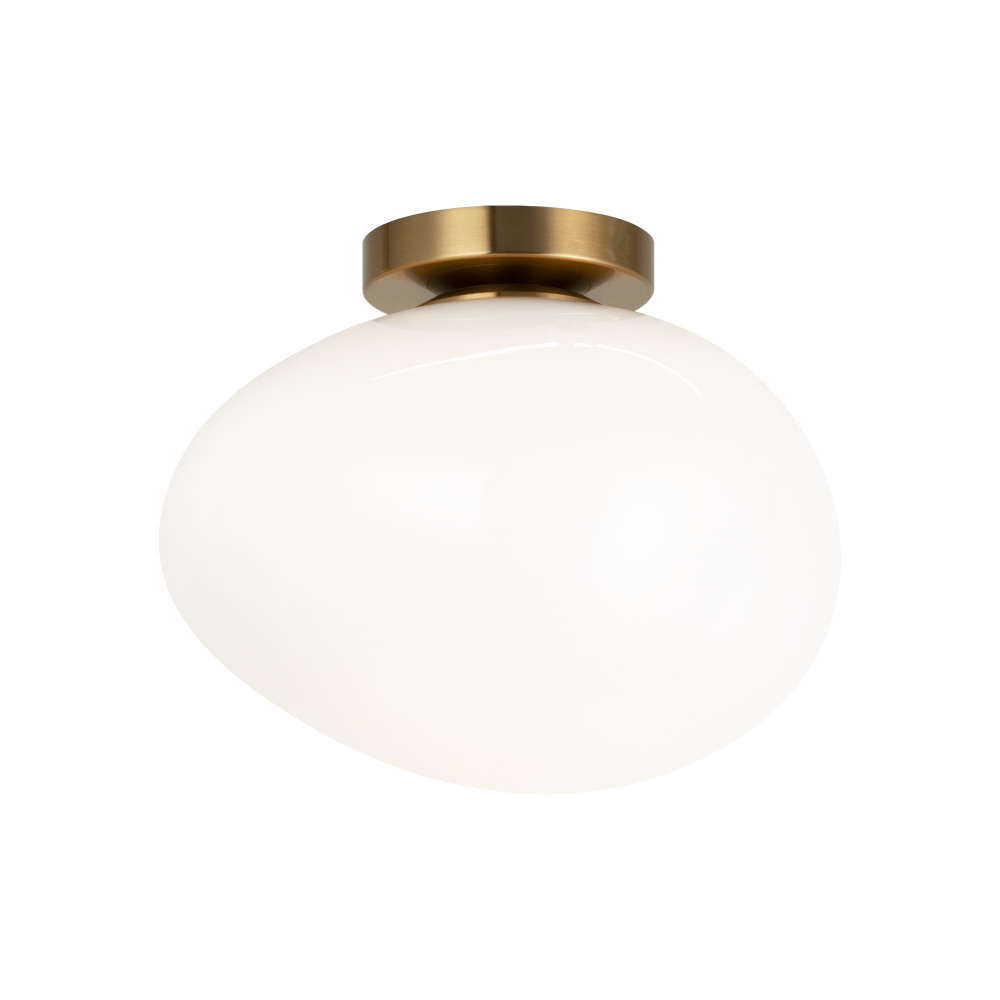 Melotte Aged Gold Brass Wall Sconce / Ceiling Mount