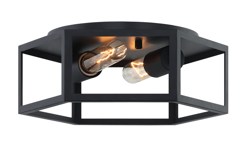 Creed Matte Black Ceiling Mount