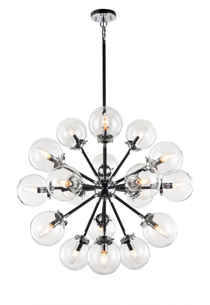 Soleil Chrome Chandelier