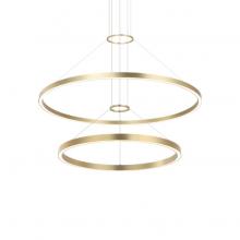 Matteo Lighting C30856BG - O'hara Brushed Gold Chandelier