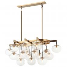Matteo Lighting C38119AG - Bulbus Aged Gold Brass Pendant