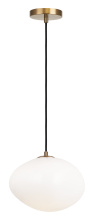 Matteo Lighting C63611AGOP - Melotte Aged Gold Brass Chandelier