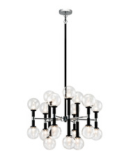 Matteo Lighting C75318BKCL - Stellar Black Chandelier