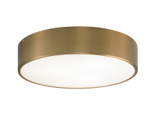 Matteo Lighting M12703AG - Snare Aged Gold Brass Flush Mounts