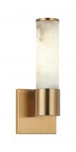 Matteo Lighting S01401AG - London Aged Gold Brass Wall Sconce
