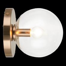 Matteo Lighting WX06001AGCL - Cosmo Aged Gold Brass Wall Sconce / Ceiling Mount