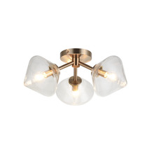 Matteo Lighting X81743AGCL - Novo Aged Gold Brass Ceiling Mount