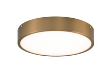 Matteo Lighting M13701AG - Plato Aged Gold Brass Flush Mounts