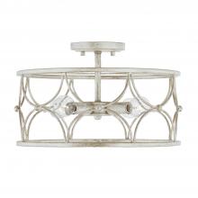 Capital Canada 243341WW - 4 Light Semi-Flush