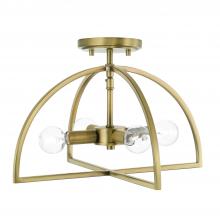 Capital Canada 248841AD - 4-Light Semi-Flush