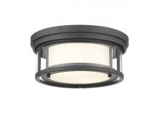 Z-Lite 426F12-BRZ - 2 Light Flush Mount