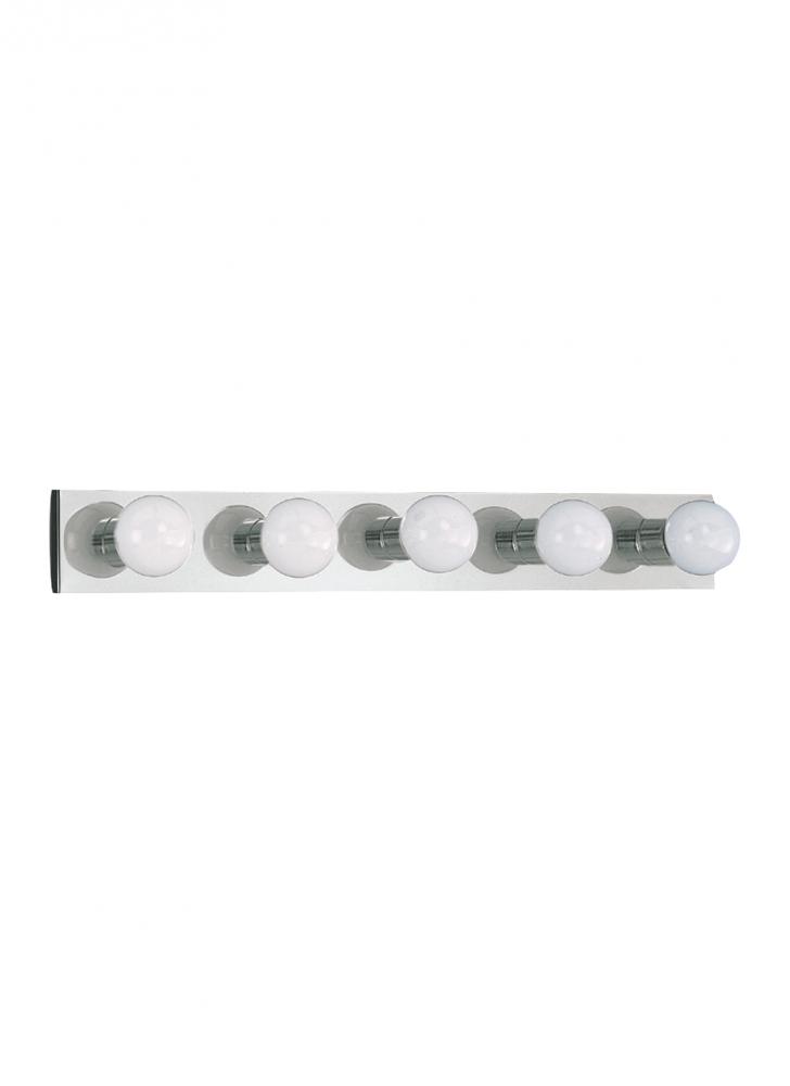 Center Stage Five Light Wall / Bath