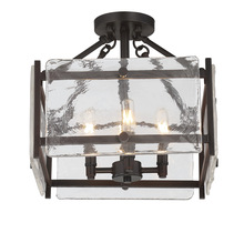 Savoy House Canada 6-3042-4-13 - Glenwood 4-Light Ceiling Light in English Bronze