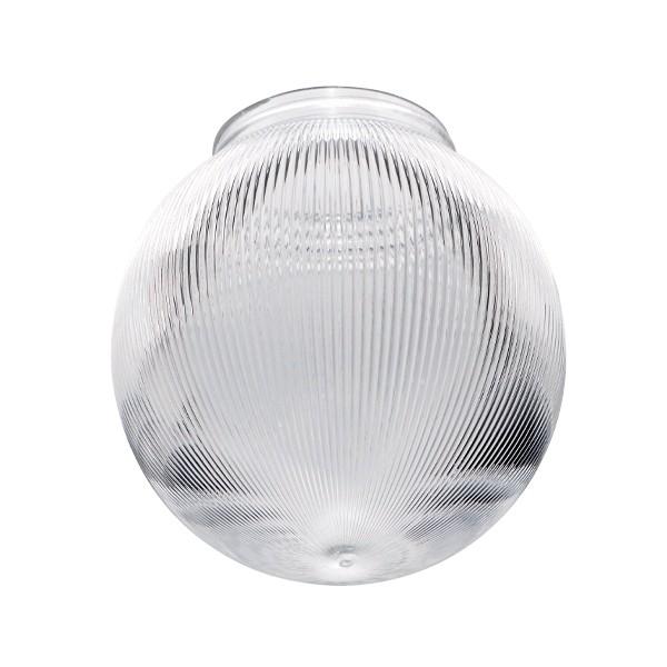 Clear Prismatic Ball; 8 inch Diameter; 8 inch Fitter