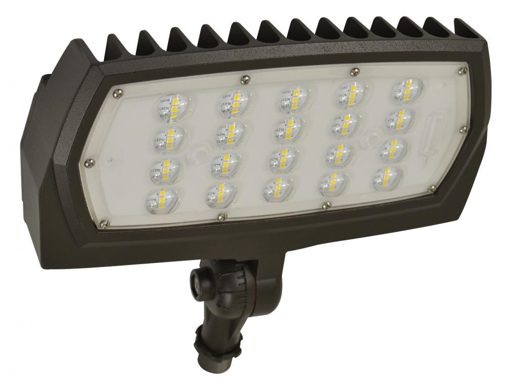 LED Flood Light; 48 Watt; 4000K; 5562 Lumens; Adjustable Neck