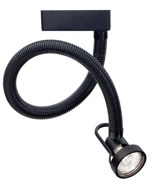 1 Light - MR16 - 12V Track Head - Snake / Flexible Gooseneck