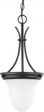 Nuvo 60/3364 - 1-Light 10" Pendant Light in Mahogany Bronze Finish with Frosted Glass and (1) 13W GU24 Lamp