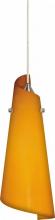 Nuvo 60/662 - 1 Light - 4" - Halogen Pendant - Butterscotch Paper Twist