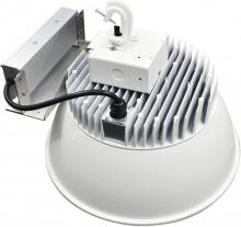Nuvo 65/080 - LED High bay 215 Watt; Anodized Aluminum Reflector with Tempered Glass; White Finish; 120-277V