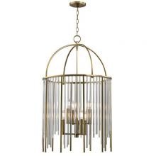 Hudson Valley 2520-AGB - 6 LIGHT PENDANT