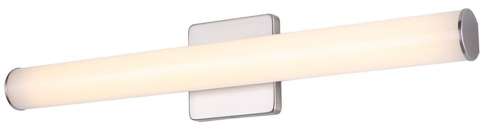 Osten 1 Light Brushed Nickel Integrated LED Vanity