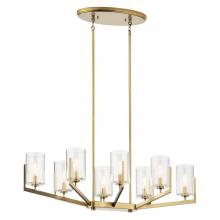 Kichler 52315BNB - Oval Chandelier 8Lt